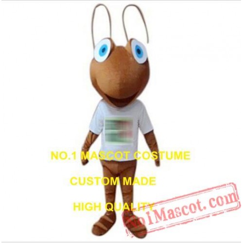 Brown Ant Mascot Costume