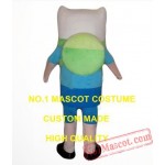 Hot Cartoon Character Blue Boy Mascot Costume