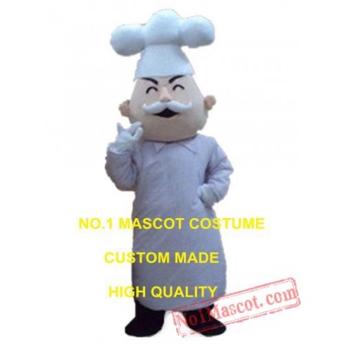 French Chef Mascot Costume