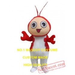 Lobstar Babe Mascot Costume