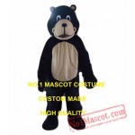 Blank Bear Mascot Costume