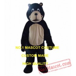 Blank Bear Mascot Costume