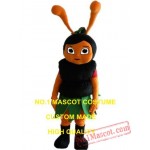 Black Bee Mascot Costume