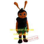 Black Bee Mascot Costume