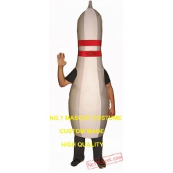 Bowling Pin Mascot Costume