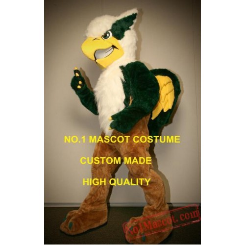 Anime Cosply Costumes New Green Griffin Gryphon Mascot Costume