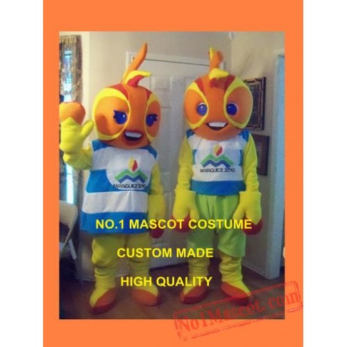 Anime Cosplay Costumes Fire Balls Mascot Costume