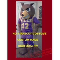 Advertising Fierce Brown Bear Mascot Costume