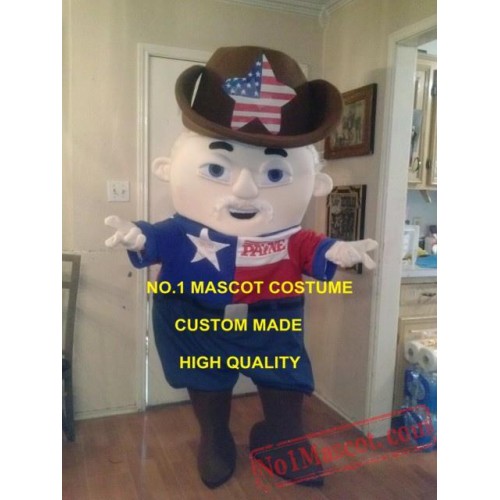 Classical Old Cowboy Mascot Costume