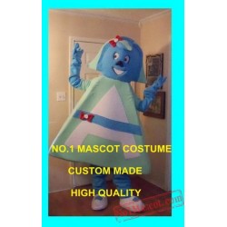 New Fancy Anime Cosply Dress Letter A Girl Mascot Costume