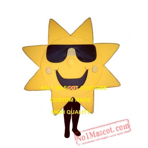 Professional Custom Mascot Happy Summer Sun Mascot Costume