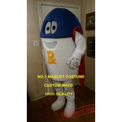 Pill Mascot Superhero Costume