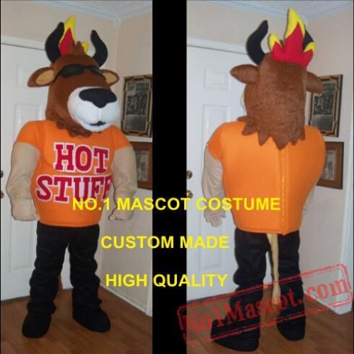 Strong Bull Ox Mascot Costume