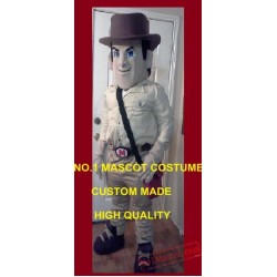 Professional Custom Anime Cosply Costumes Handsome Outdoors Man Mascot Costume