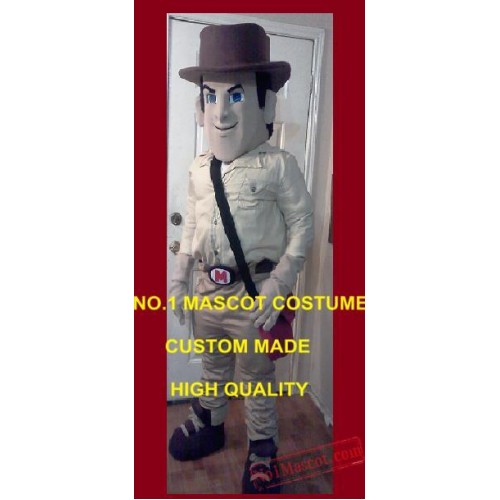 Professional Custom Anime Cosply Costumes Handsome Outdoors Man Mascot Costume