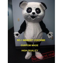 Plush Happy Panda Mascot Costume