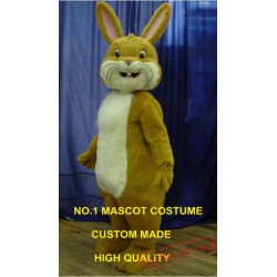 Yellow Easter Bunny Rabbit Mascot Costume