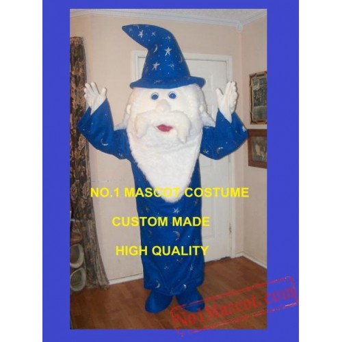 Halloween Wizard Mascot Costume