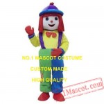 Halloween Clown Girl Mascot Costume