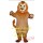 Mean Lion Mascot Costume