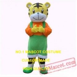 Cartoon Tiger Mascot Costume