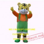 Cartoon Tiger Mascot Costume