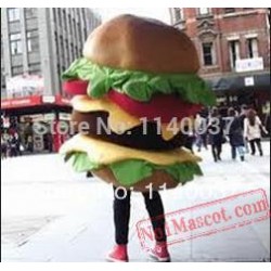 Hamburger Mascot Costume