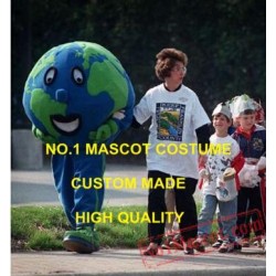 Custom Mascot Globe Earth Mascot Costume