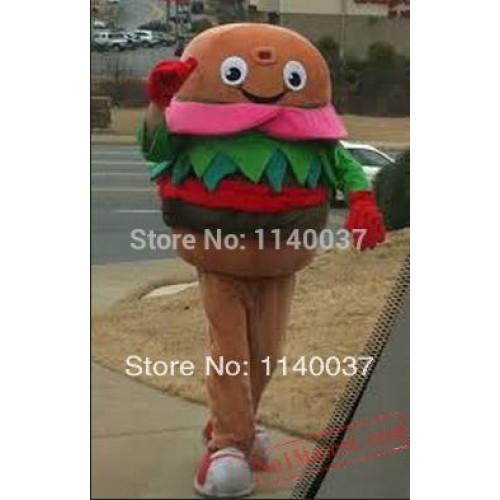 Hamburger Mascot Costume