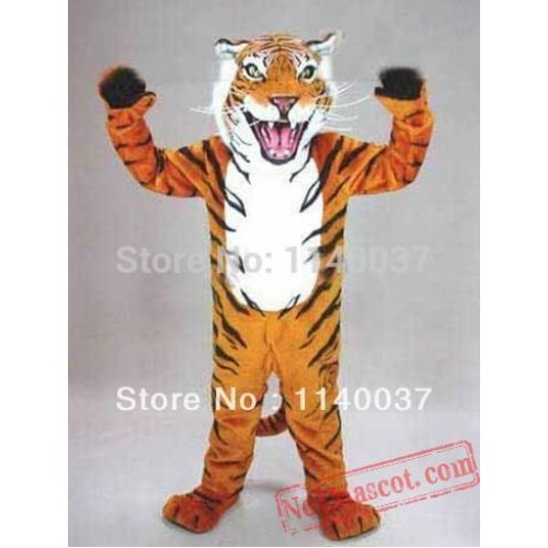 Fierce Wild Tiger Mascot Costume