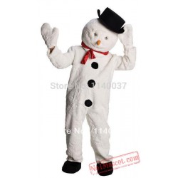 Wholesale Good Quality Snowman Christmas Mascot Costume