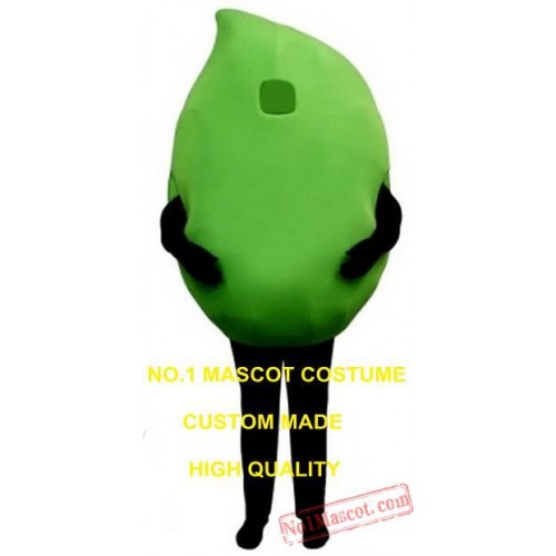 Big Green Lime Mascot Costume