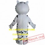 Small White Tiger Mascot Costume