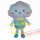 Cute Rain White Cloud Baby Mascot Costume