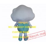 Cute Rain White Cloud Baby Mascot Costume