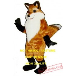 Fancy Fox Mascot Costume