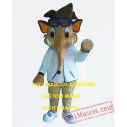 Cool Elephant Boy Mascot Costume