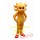 Popular Cartoon Golden Super Hedgehog Mascot Costume