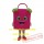 Pink Shopping Bag Mascot Costume