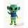 The Big Head Green Alien Mascot Costume