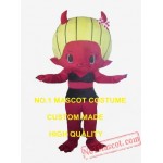 Red Devil Mascot Costume