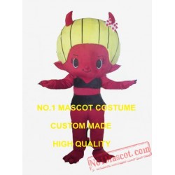 Red Devil Mascot Costume