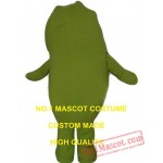 Cute Green Bean Boy Mascot Costume