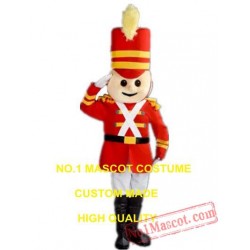 British Soldier Boy Mascot Costume