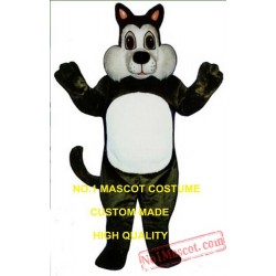 Black Comic Cat Mascot Costume