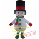 Christmas Snowman Mascot Costume