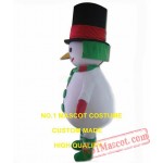 Christmas Snowman Mascot Costume