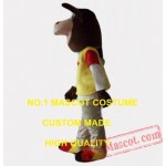 Cool Young Donkey Mascot Costume