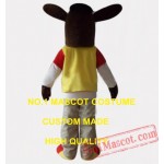 Cool Young Donkey Mascot Costume