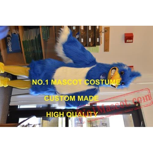 Anime Cosply Costumes Blue Roadrunner Mascot Costume